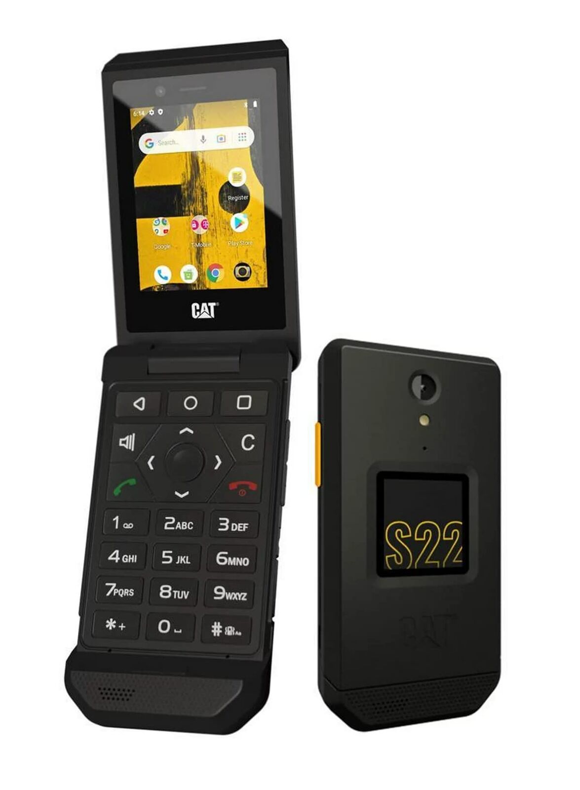 buy Cell Phone CAT S22 Flip 16GB - Black - click for details